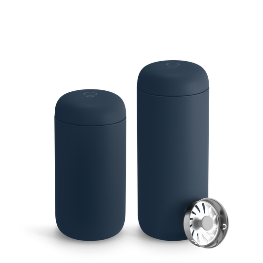 Fellow Carter Move Mug + Splash Guard Double Wall Coffee Mug Set