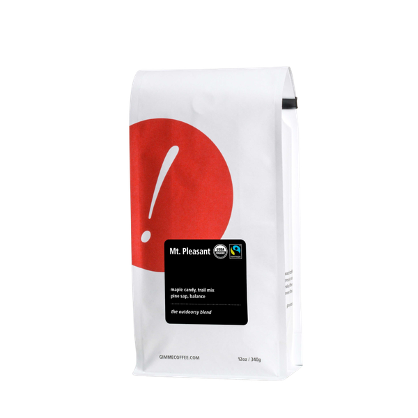 Mt Pleasant Fairtrade Organic 12 oz Fresh Roasted Coffee Blend