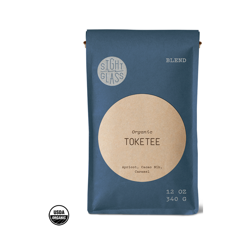 Organic Toketee 12 oz Fresh Roasted Coffee Blend