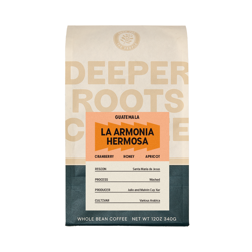 La Armonia Hermosa 12 oz Single Origin Specialty Coffee