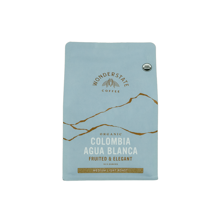 Organic Colombia Agua Blanca 10.5 oz Single Origin Specialty Coffee