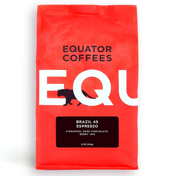 Brazil 45 Espresso 12 oz Specialty Espresso Coffee