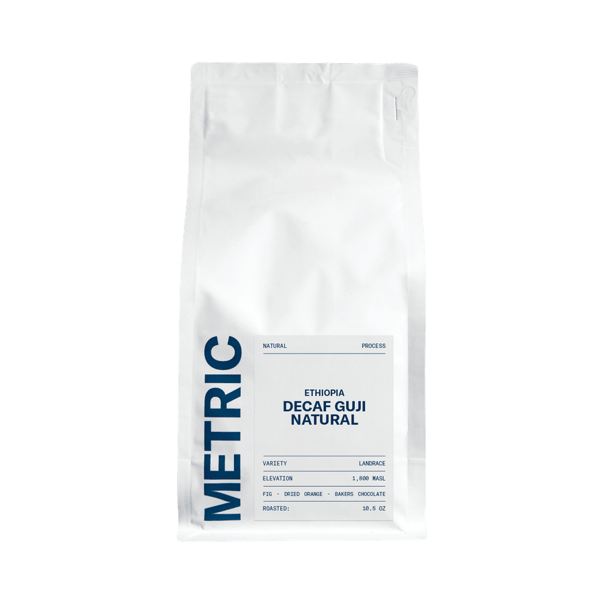 Ethiopia Decaf Guji Natural 10.5 oz Single Origin Specialty Coffee