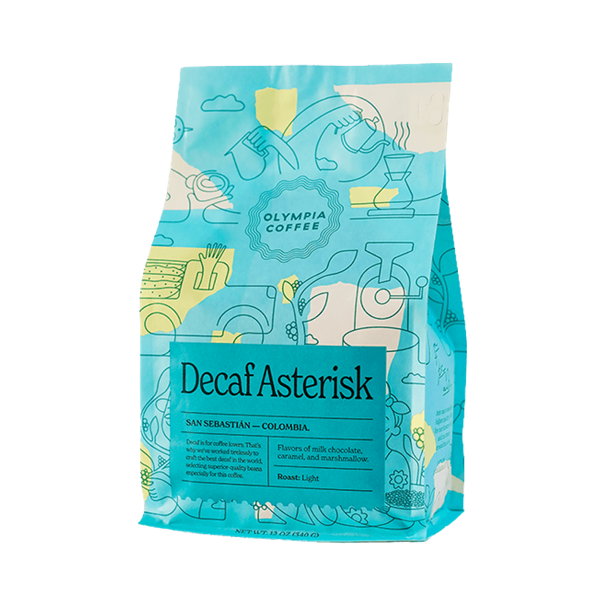 Decaf Asterisk 2 lb Specialty Espresso Coffee