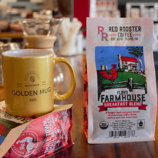 Organic Floyd Farmhouse Breakfast Blend Fresh Roasted Coffee Blend