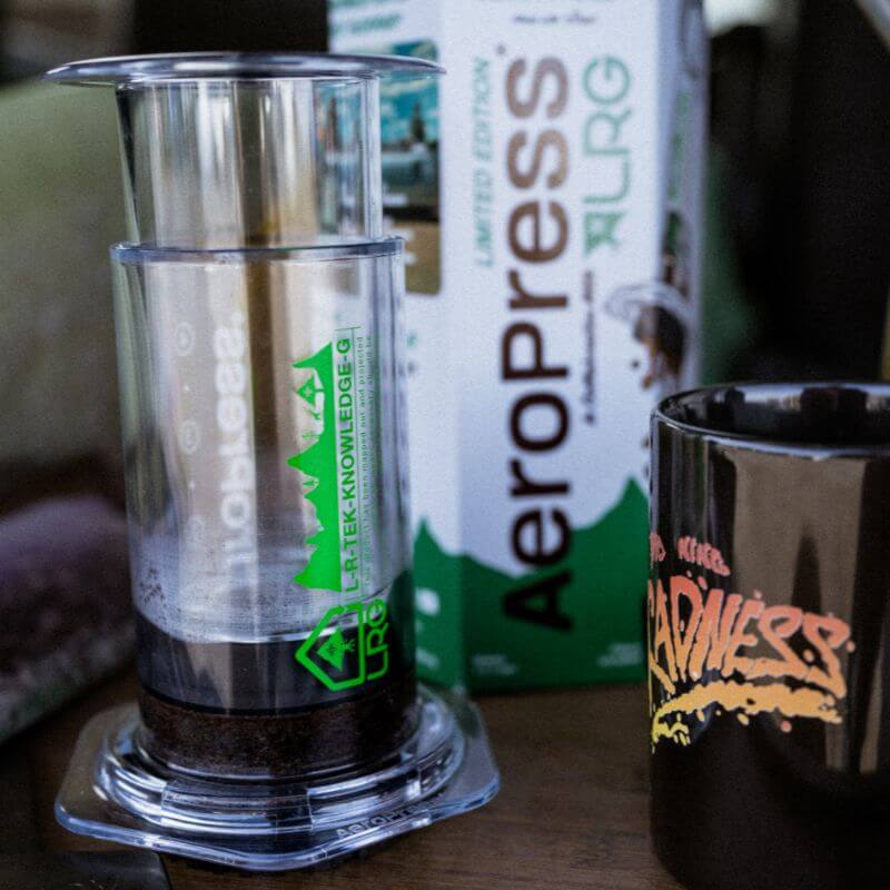 AeroPress Clear Coffee Press - LRG Clear Manual Coffee Press