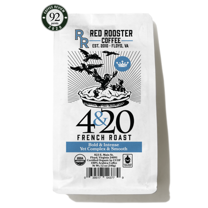 Organic 4&20 French Roast Fresh Roasted Coffee Blend