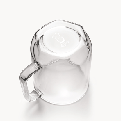 AeroPress Double Wall Glass Coffee Mug - 2 Pack Double Wall Coffee Mug Set
