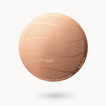 AeroPress Gold Tone Filter - Standard Portable Travel Coffee Maker