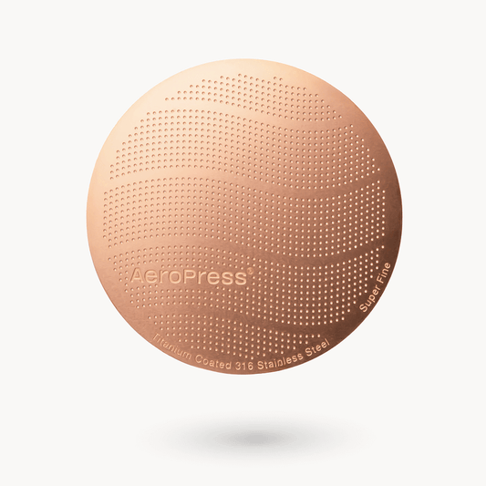 AeroPress Gold Tone Filter - Standard Portable Travel Coffee Maker