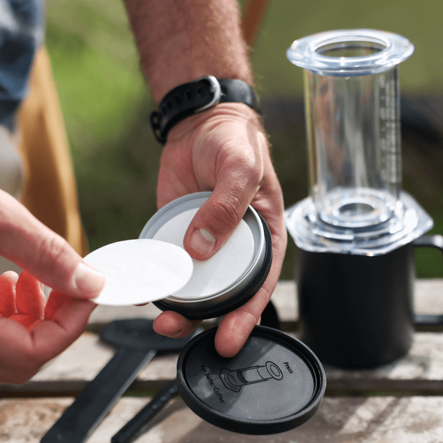 AeroPress Travel Coffee Mug - Stainless Steel Double Wall Coffee Mug Set