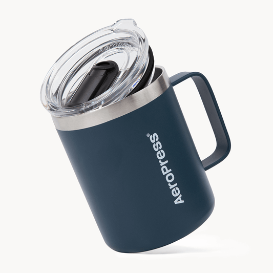 AeroPress Travel Coffee Mug - Stainless Steel Double Wall Coffee Mug Set