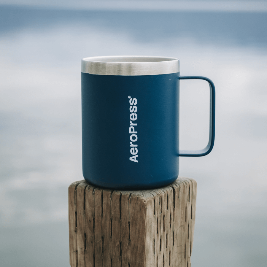 AeroPress Travel Coffee Mug - Stainless Steel Double Wall Coffee Mug Set