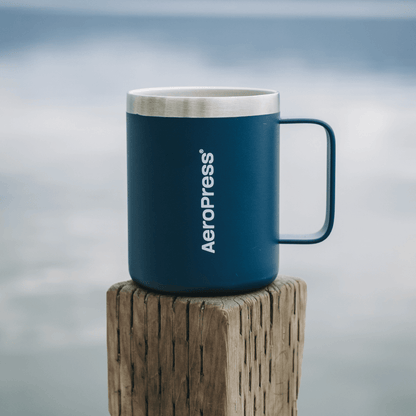 AeroPress Travel Coffee Mug - Stainless Steel Double Wall Coffee Mug Set