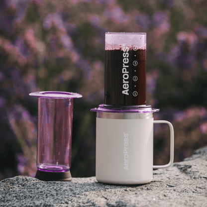 AeroPress Travel Coffee Mug - Stainless Steel Double Wall Coffee Mug Set