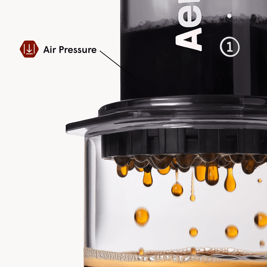 AeroPress Coffee Maker - Clear & Colors Clear Manual Coffee Press