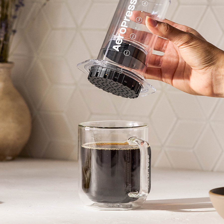 AeroPress Coffee Maker - Clear & Colors Clear Manual Coffee Press