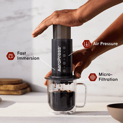 AeroPress Coffee Maker - Original Manual Coffee Press Brewer