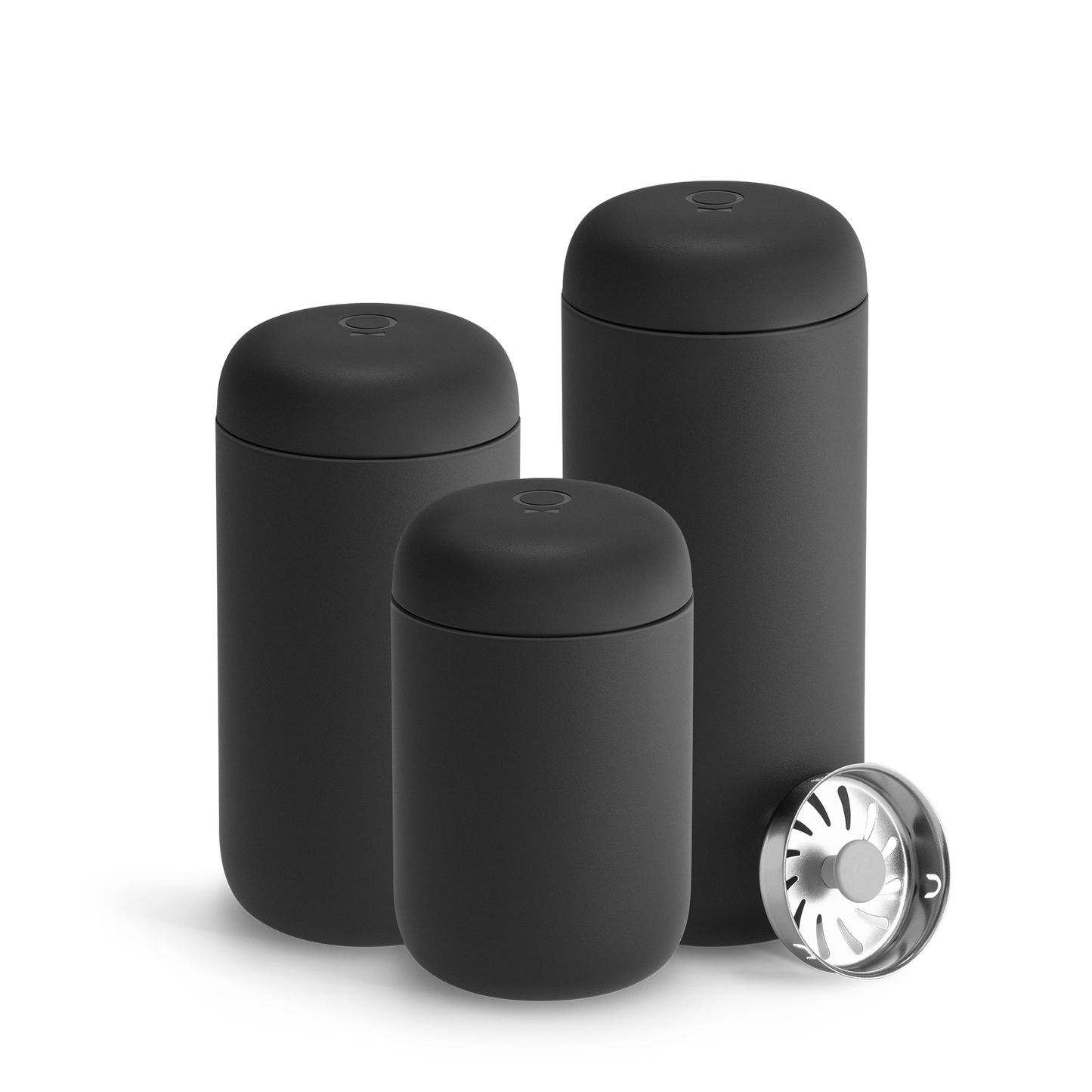 Fellow Carter Move Mug + Splash Guard Double Wall Coffee Mug Set