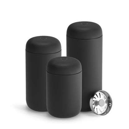 Fellow Carter Move Mug + Splash Guard Double Wall Coffee Mug Set
