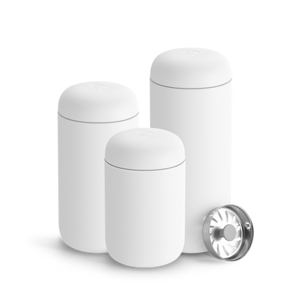 Fellow Carter Move Mug + Splash Guard Double Wall Coffee Mug Set