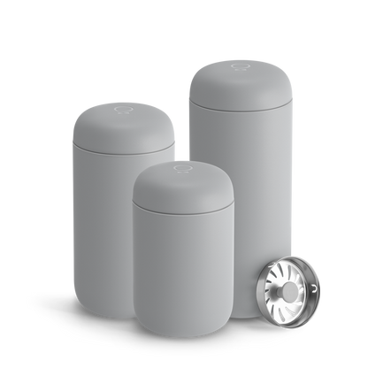Fellow Carter Move Mug + Splash Guard Double Wall Coffee Mug Set