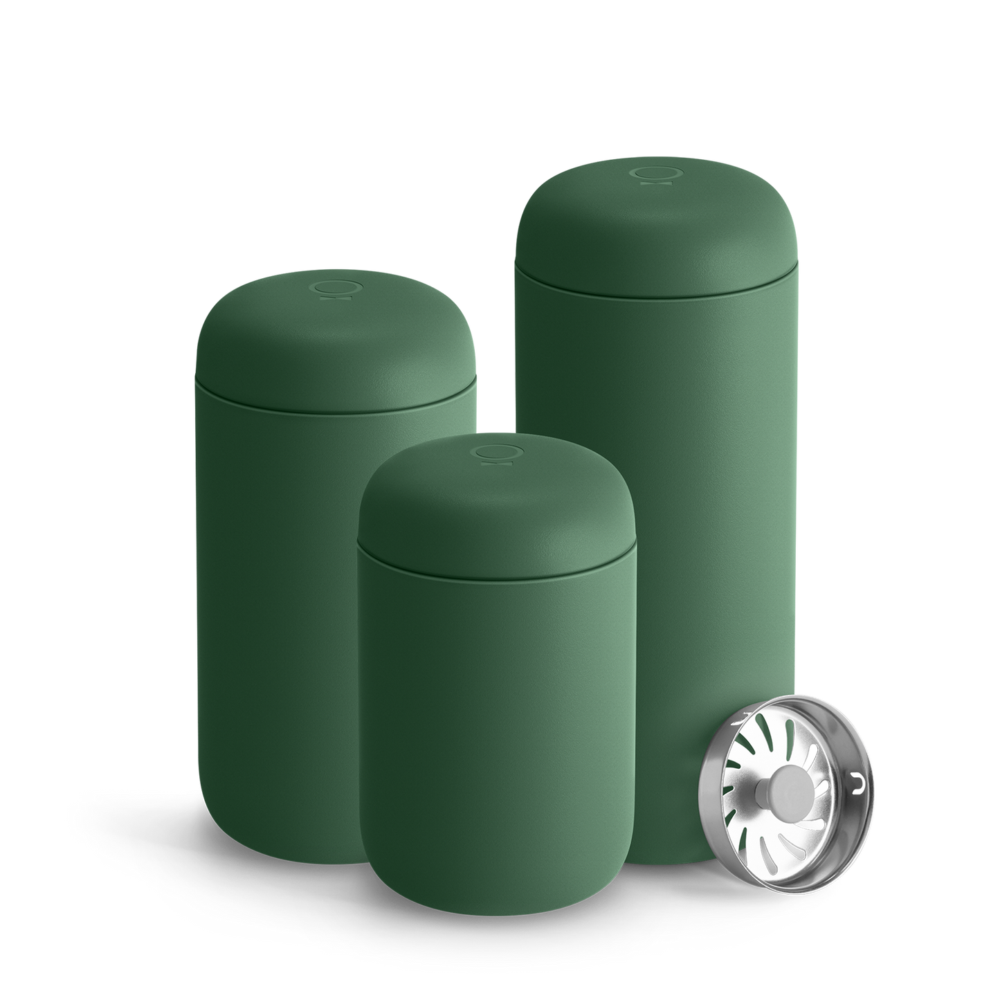 Fellow Carter Move Mug + Splash Guard Double Wall Coffee Mug Set