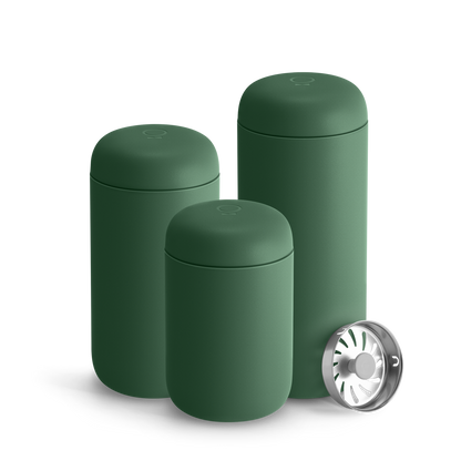 Fellow Carter Move Mug + Splash Guard Double Wall Coffee Mug Set