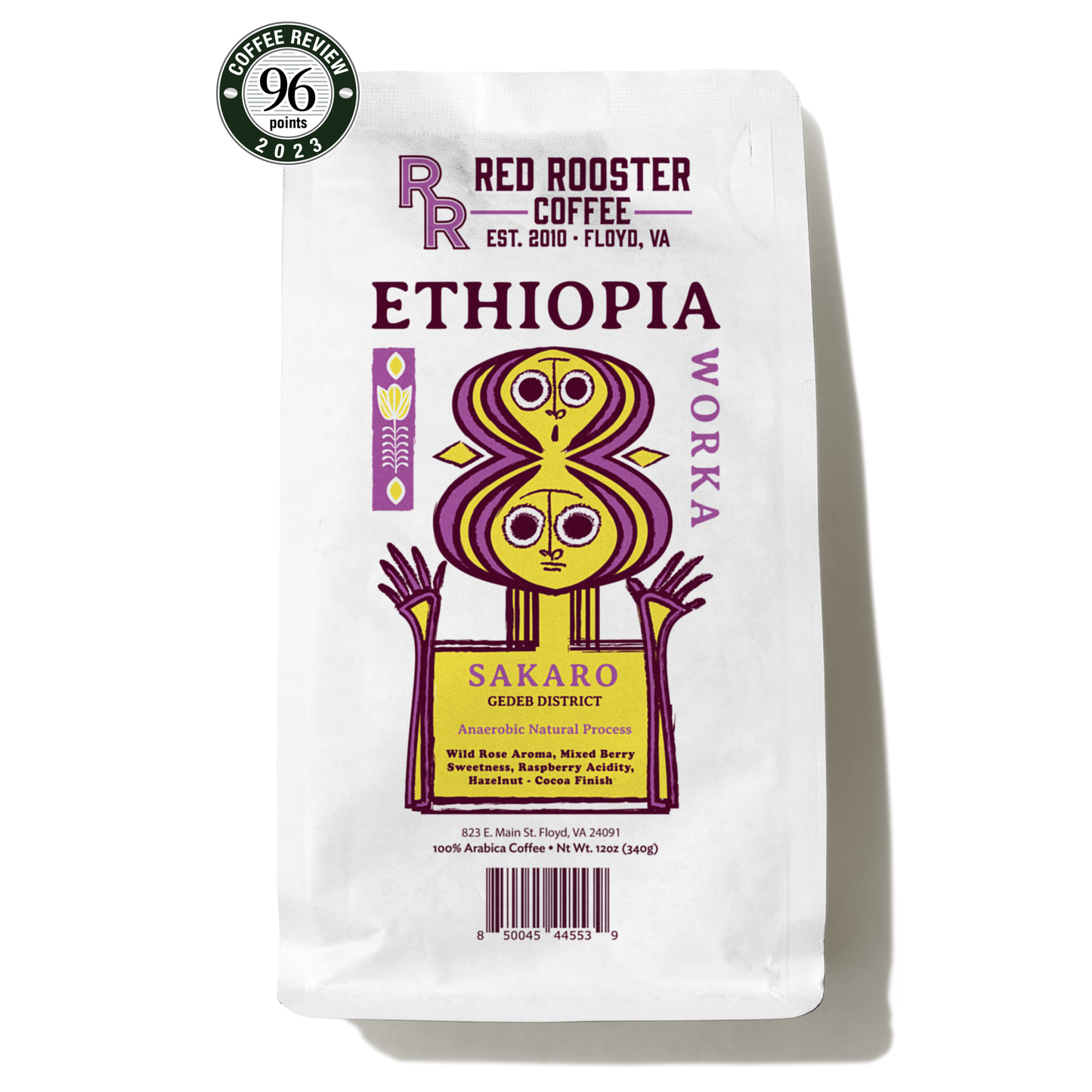 Ethiopia Worka Sakaro Anaerobic Natural Single Origin Specialty Coffee