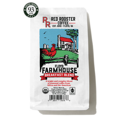 Organic Floyd Farmhouse Breakfast Blend Fresh Roasted Coffee Blend