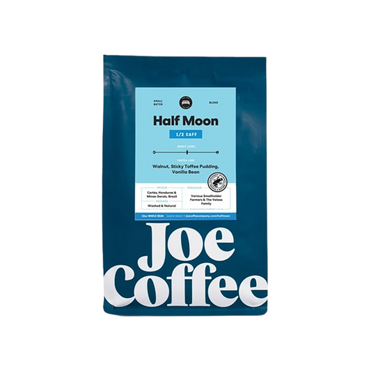 Half Moon Half Caff 12 oz Fresh Roasted Coffee Blend