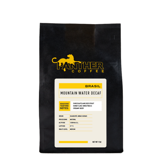 Decaf Mountain Water Brazil 12 oz Smooth Decaf Coffee
