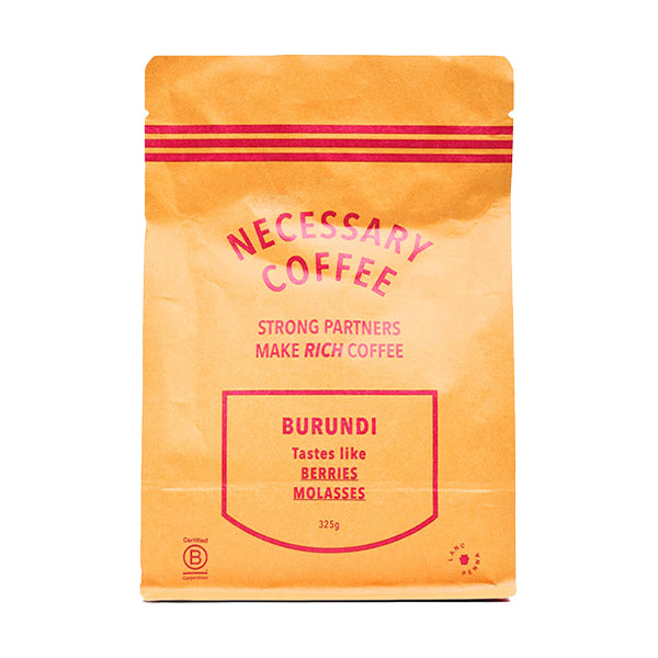 Burundi 325 gr Single Origin Specialty Coffee
