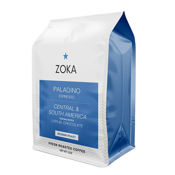 Espresso Paladino 12 oz Specialty Espresso Coffee