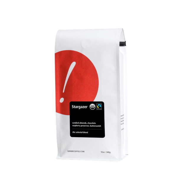 Stargazer Fairtrade Organic 12 oz Fresh Roasted Coffee Blend