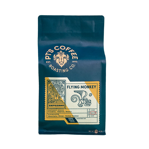 Flying Monkey Espresso 12 oz Specialty Espresso Coffee