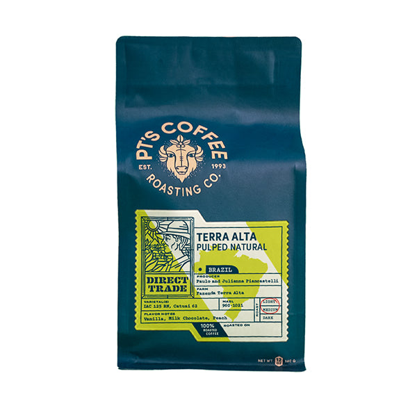 Terra Alta Pulped Natural 12 oz Specialty Espresso Coffee