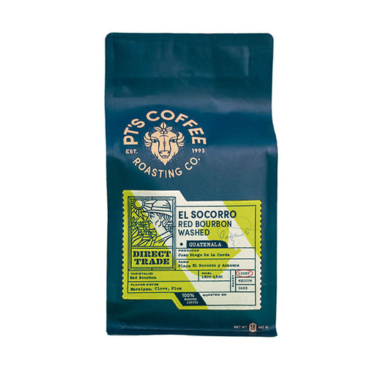 El Socorro Red Bourbon 12 oz Fresh Roasted Specialty Coffee