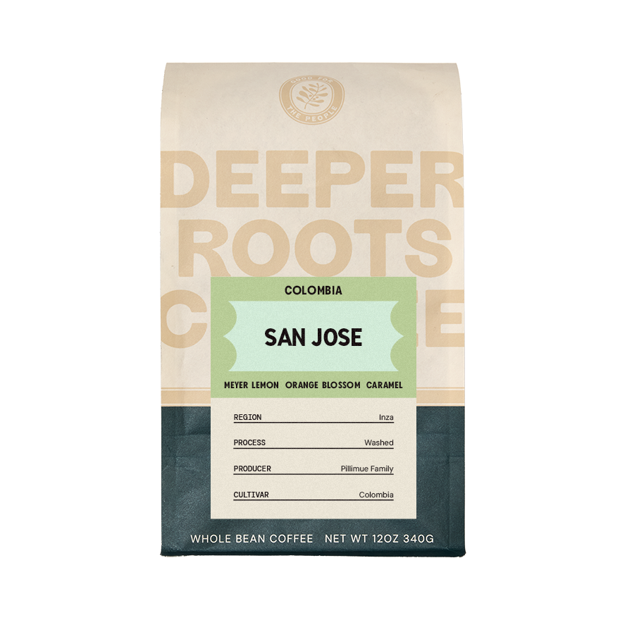 Colombia San Jose 12 oz Single Origin Specialty Coffee