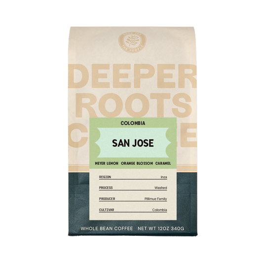 Colombia San Jose 12 oz Single Origin Specialty Coffee