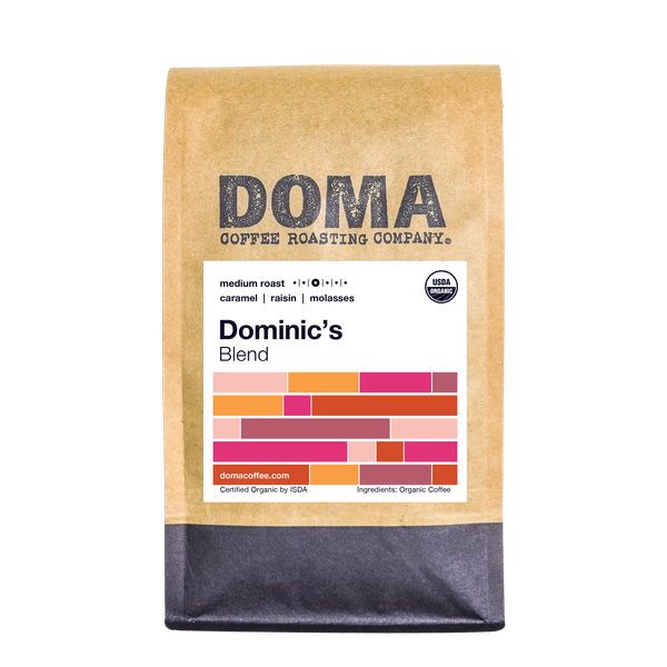 Dominic’s 12 oz Fresh Roasted Coffee Blend