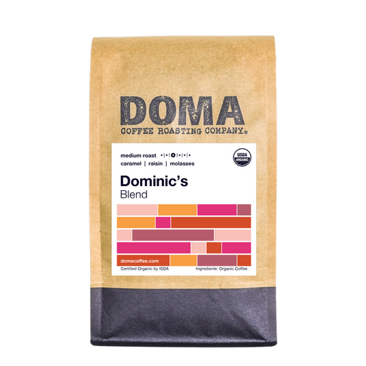Dominic’s 12 oz Fresh Roasted Coffee Blend