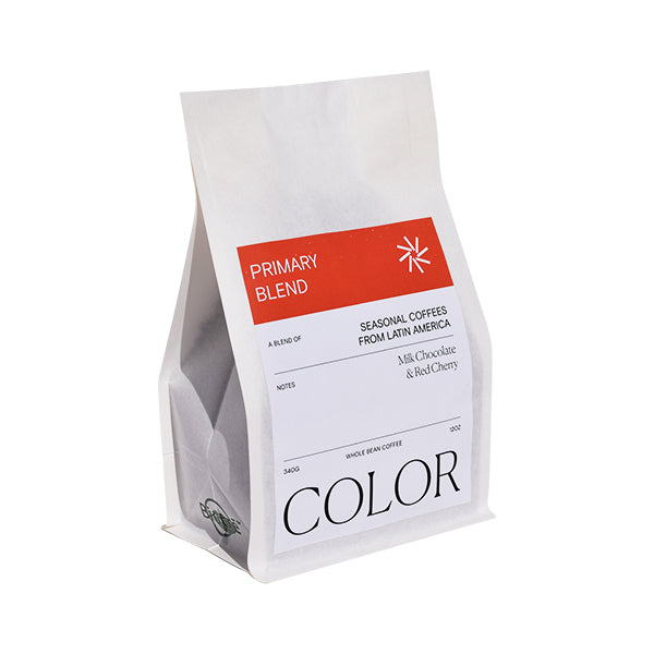 Primary (Our Seasonal Blend) 12 oz Specialty Espresso Coffee