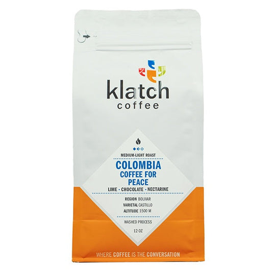 Colombia Coffee for Peace 12 oz Fresh Roasted Specialty Coffee