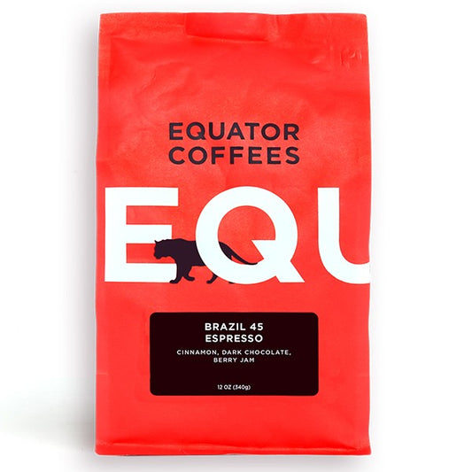 Brazil 45 Espresso 12 oz Specialty Espresso Coffee