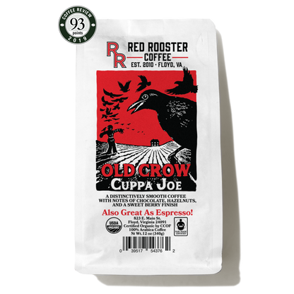 Organic Old Crow Cuppa Joe Specialty Espresso Coffee