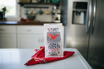 Organic Funky Chicken Fresh Roasted Coffee Blend