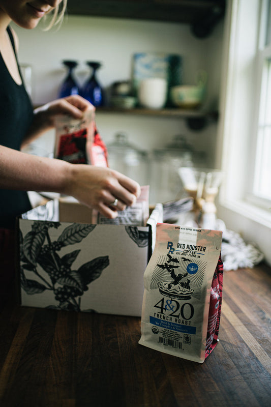 Organic 4&20 French Roast Fresh Roasted Coffee Blend