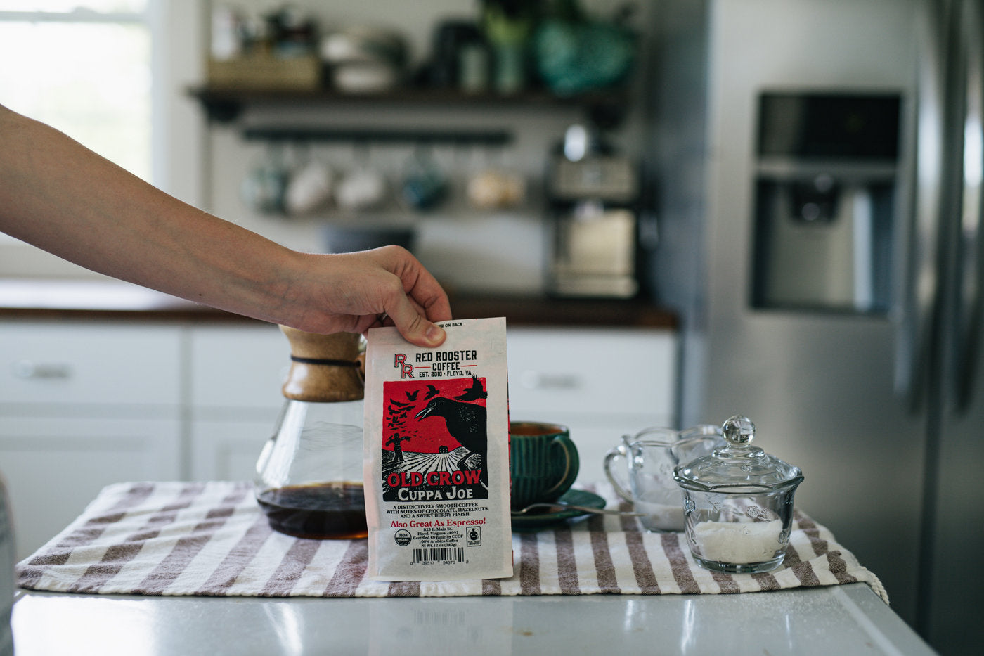 Organic Old Crow Cuppa Joe Specialty Espresso Coffee