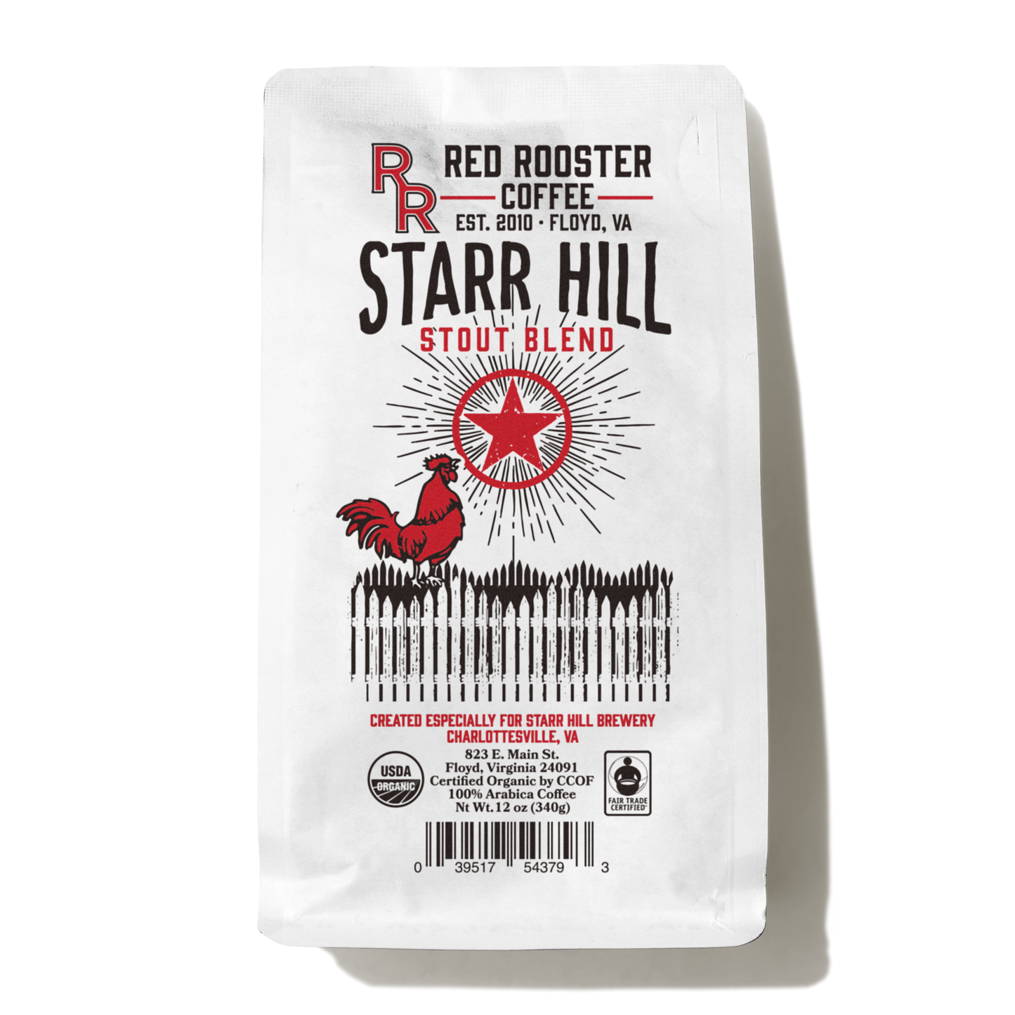 Organic Starr Hill Stout Blend Fresh Roasted Coffee Blend